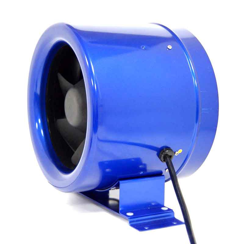 VENTILADORES DE TOURO EM LINHA EC 200 MM 1020 M3/H EXTRACTOR COM CONTROLADOR