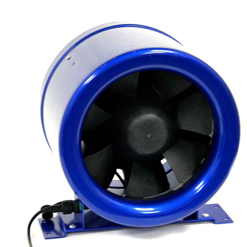 VENTILADOR DE TOURO EM LINHA EC 150 MM 510 M3/H EXTRACTOR COM CONTROLADOR