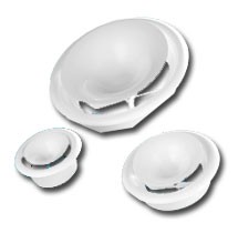 Diffuseur d'air PVC 360° pour intraction 100mm