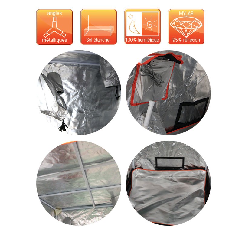 Superbox - Mylar 100V.2 - 100X100X200 cm - Chambre de Culture