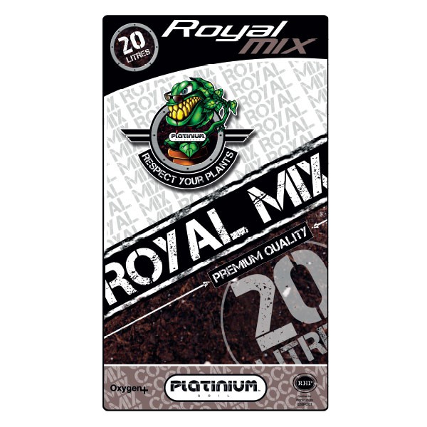 Platinium - Terreau Royal Mix Perlite - 20L - Spécial Croissance et floraison