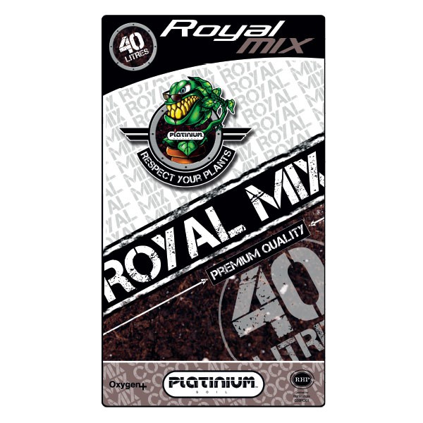 Platinium - Terreau Royal Mix Perlite - 40L - Spécial Croissance et floraison