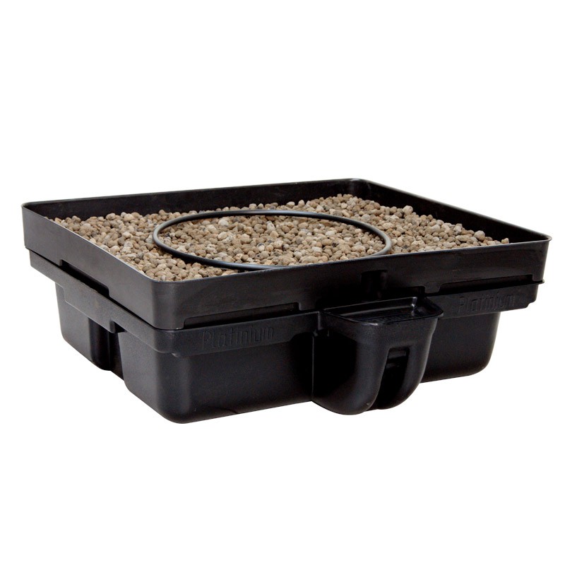  Platinium - HydroFlow - 80 x 80 x 27,5cm - Hydroponisches System