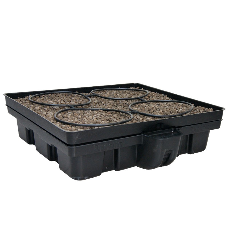 Platinium - HydroFlow - 100 x 100 x 27,5cm - Hydroponic system
