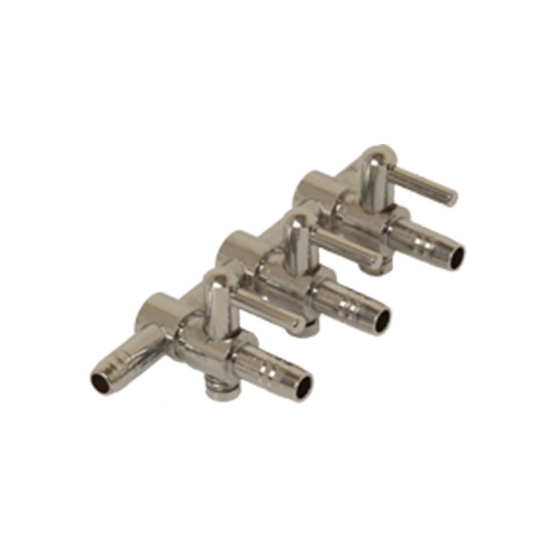 Diffuseur air Manifold en acier 3 sorties bulleurs 4/6mm