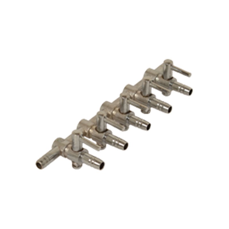 Diffuseur air Manifold en acier 5 sorties bulleurs 4/6mm