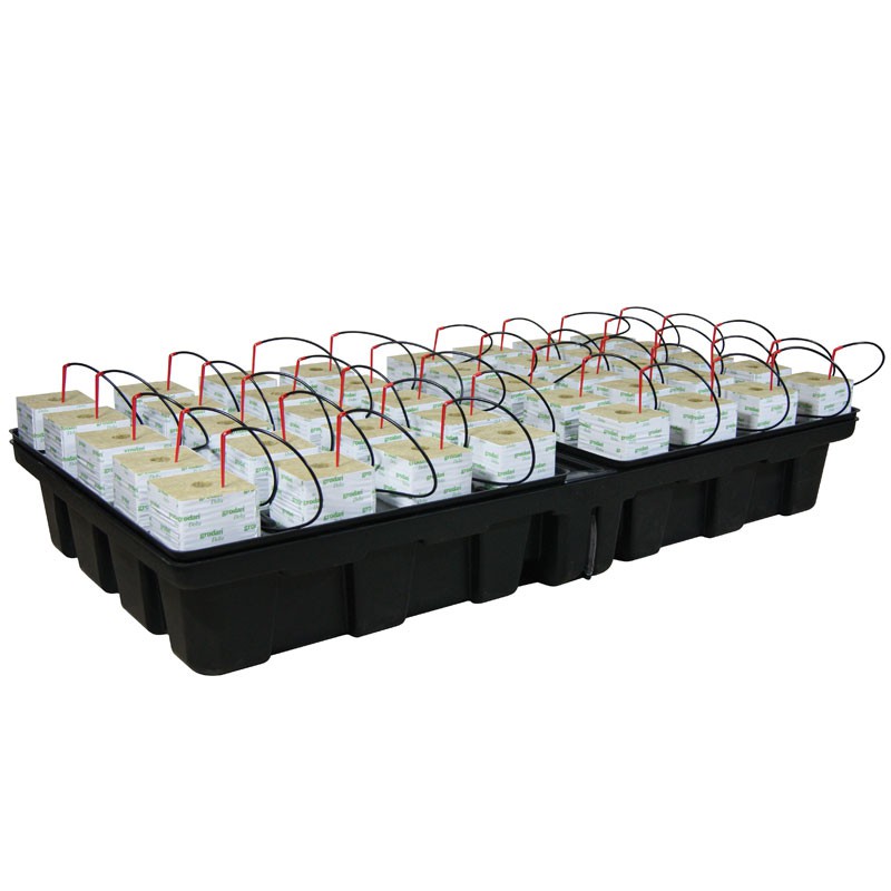 Platinium - HydroStone - 40 cubes - 200 x 100 x 38,5cm - Hydroponic system