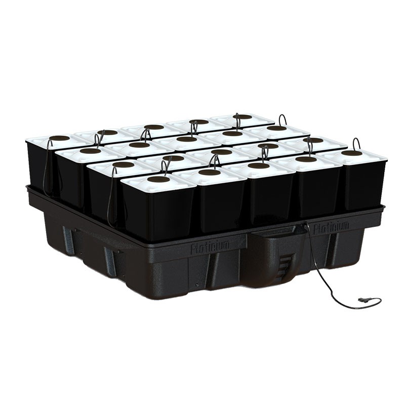 Platinium - AeroStar - 20 pots bato - 100 x 100 x 38.5 cm - Système aéroponique