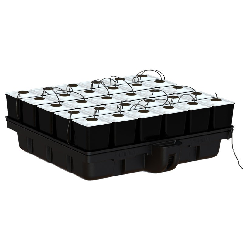 Platinium - AeroStar - 30 pots bato - 120 x 120 x 38.5 cm - Système aéroponique