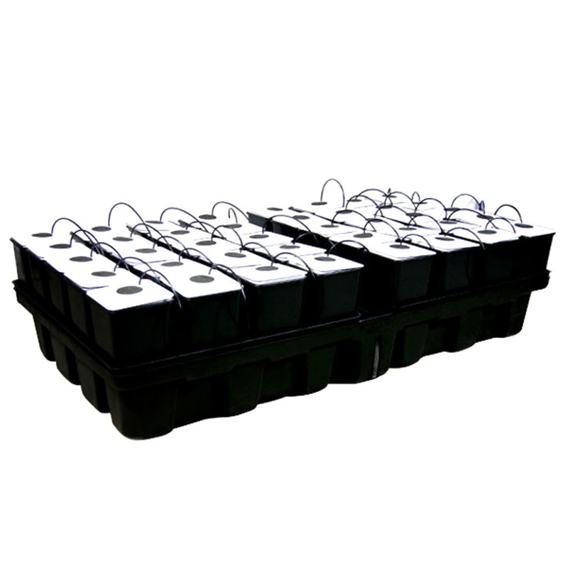 Platinium - AeroStar - 40 pots bato - 200 x 100 x 38.5 cm - Système aéroponique