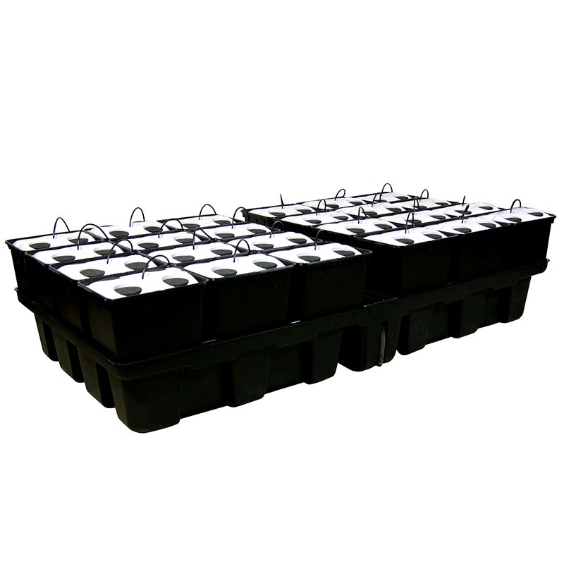 Platinium - AeroPro - 24 pots bato 96 plantes - 200 x 100 x 38.5 cm - Système aéroponique