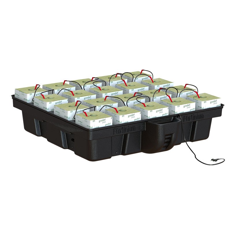 Platinium - HydroStone - 20 cubes - 100 x 100 x 38,5cm - MJ 500 - Système hydroponique
