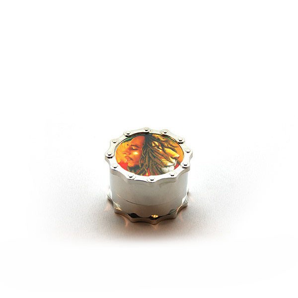 Grinder Cuisine Bob Lion en aluminium 4 parts - Diamètre: 54mm