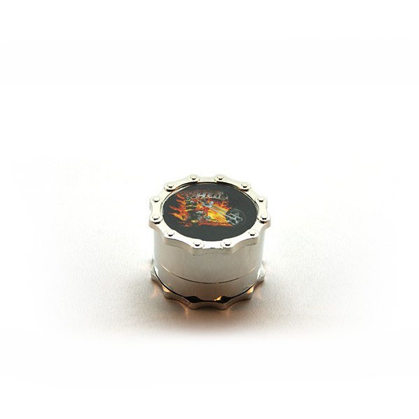 Grinder Cuisine aluminium Croix 4 parts - Diamètre: 54mm