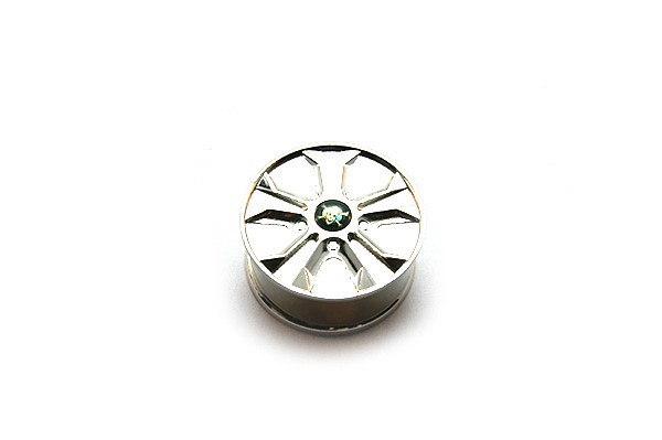 Grinder Cuisine Aluminium Jante Tête de mort 3 parts - Diamètre: 53mm