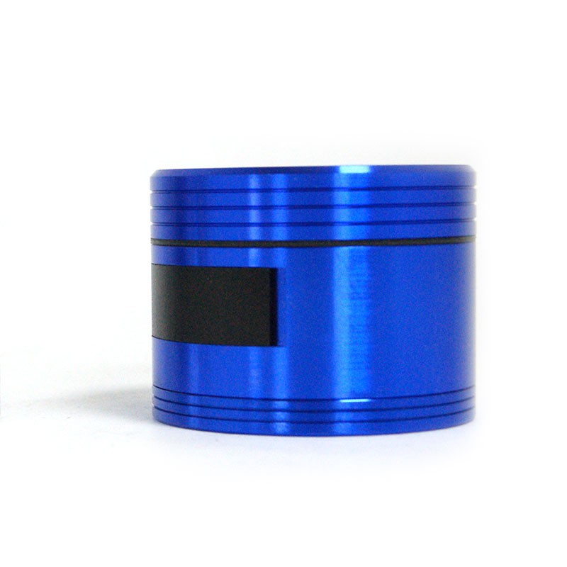 Grinder cuisine alu bleu - 3 Parts - ouverture latérale 61x48