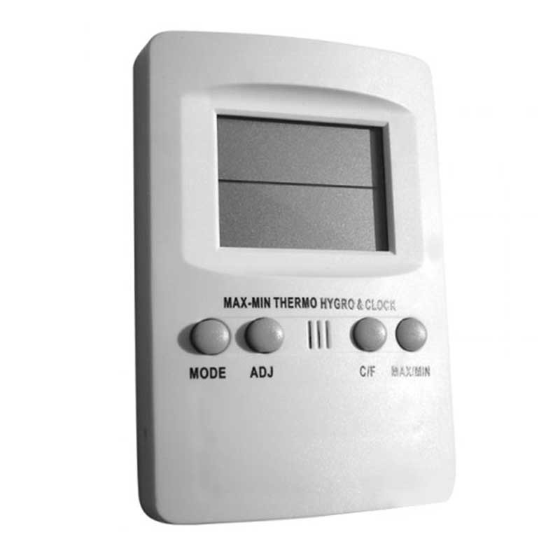 Digital thermo-hygrometer, temperature and humidity 
