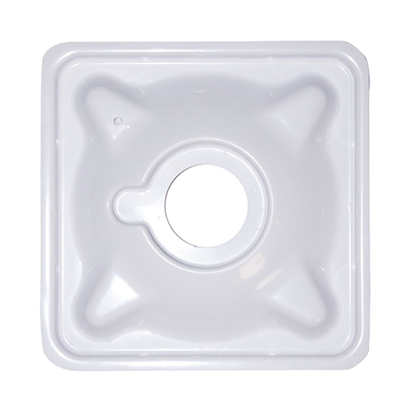 Platinium Plaque aéro pour pot carré noir 6L (18x18x23cm)