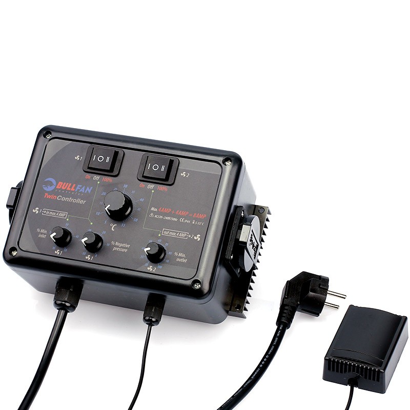 BullFan- Twin controller 4+4 AMP