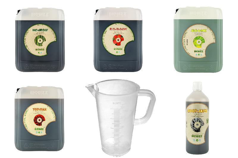 BIOBIZZ Engrais PACK PLUS 5L