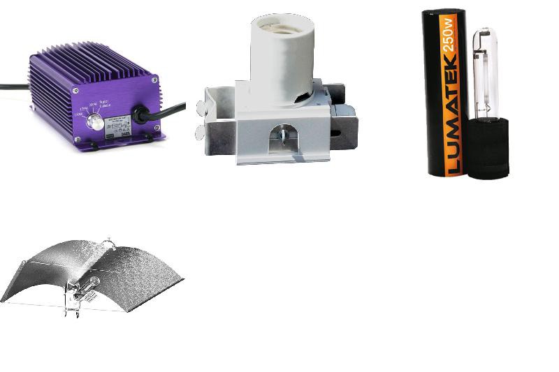 KIT Lampe HPS ECLAIRAGE ELECTRONIQUE 250w LUMATEK 28