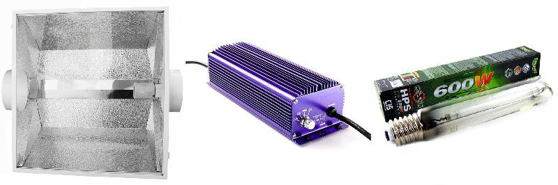 ELECTRONIC LIGHTING KIT 600w LUMATEK 10-Ballast-Reflektor-Glühlampe