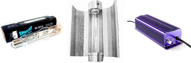 KIT DE ILUMINAÇÃO ELECTRÓNICA 600w LUMATEK 15-ballast-reflector-bulbo