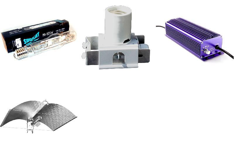 ELECTRONIC LIGHTING KIT 600w LUMATEK 21-Ballast-Reflektor-Glühlampe