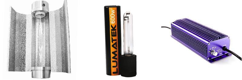 KIT DE ILUMINACIÓN ELECTRÓNICA 600w LUMATEK 28-bola-reflector-bombilla