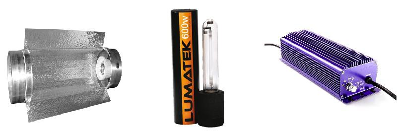 KIT DE ILUMINACIÓN ELECTRÓNICA 600w LUMATEK 29-bola-reflector-bombilla