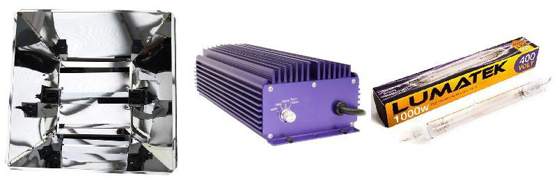 Kit Eclairage Electronic 400V 1000W De Lumatek Miroir