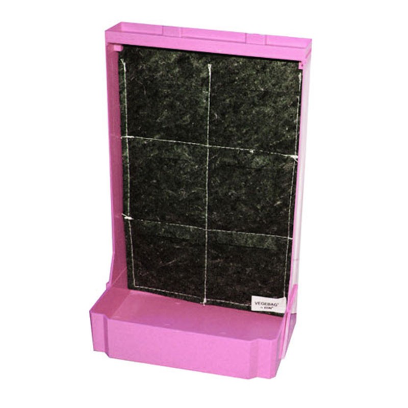 Mini mur végétal EDN H44 X 28cm ROSE