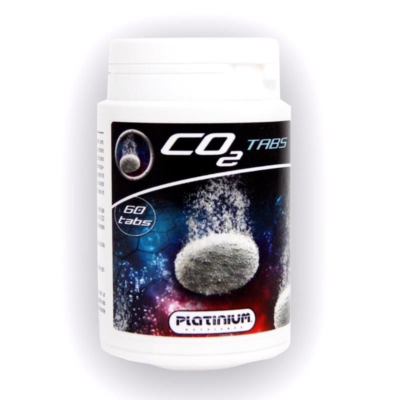 PLATINIUM Nutrients - Boîte de 60 Pastilles CO2 TABS