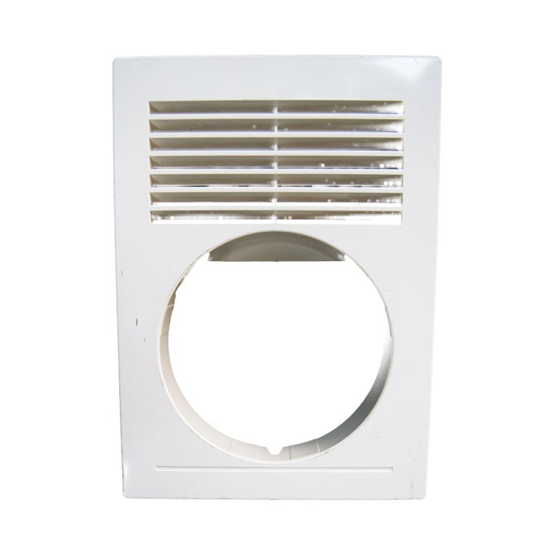 Grille avec aération D/140W125 Ø125mm