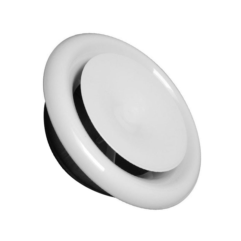 Aération 360° acier réglable pour intraction 150mm
