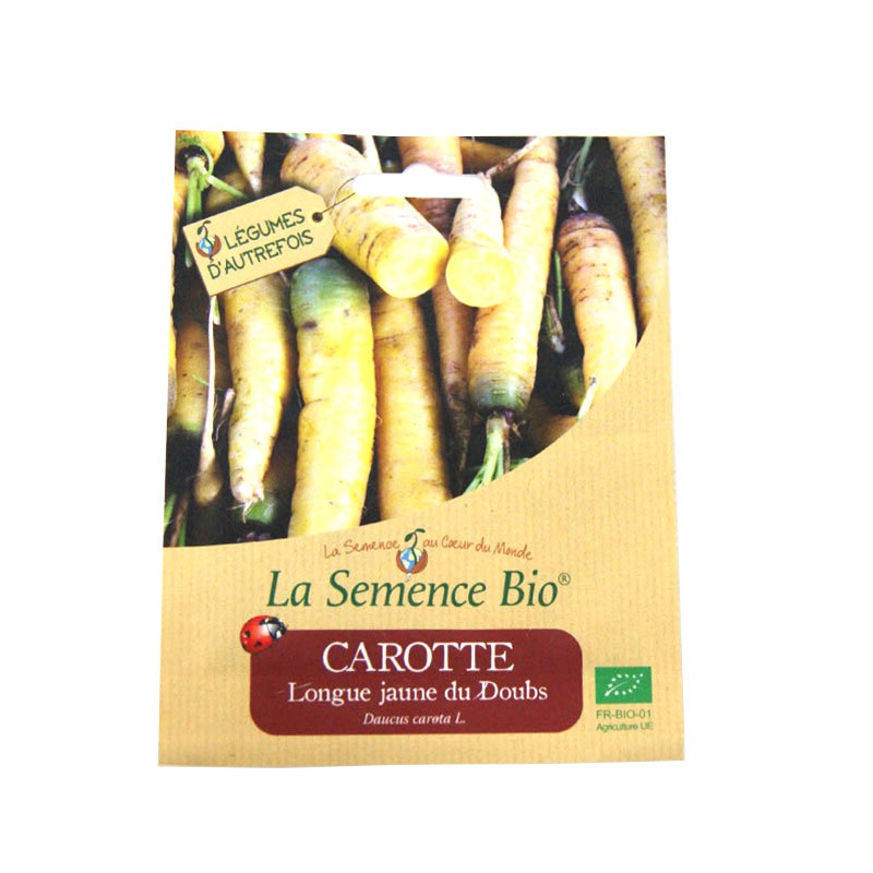 La Semence Bio - Zanahoria amarilla larga del Doubs