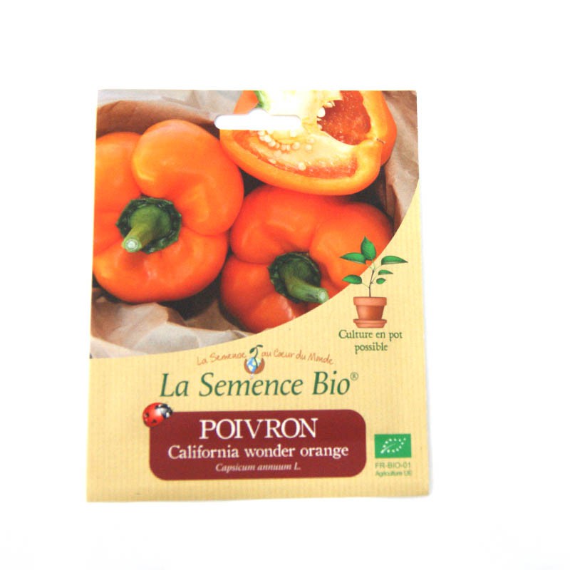 La Semence Bio - Paprika California wonder orange