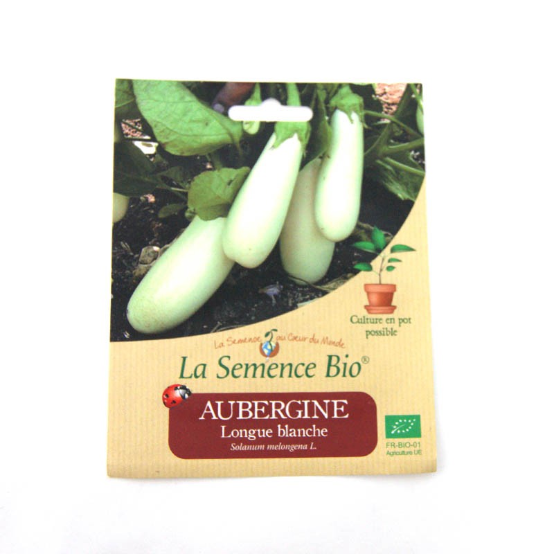 La Semence Bio - Lange witte aubergine