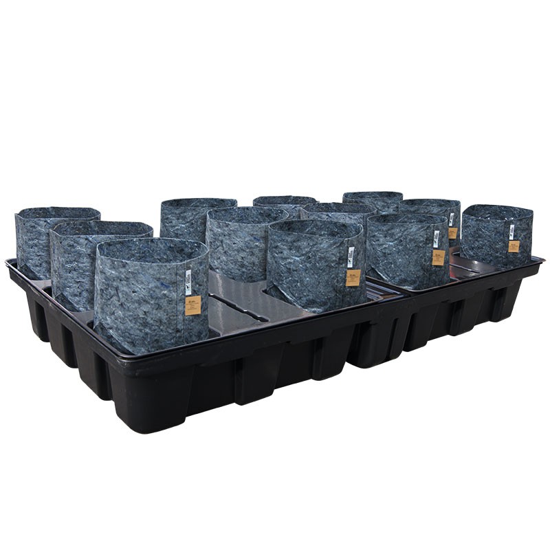 Platinium - 12 Big Pot Root Pouch - 200 x 100 x 38,5cm - Système hydroponique