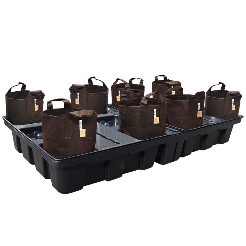 système hydroponique Platinium Big Pot Pouch soil 200-8 - 200x100 cm hydro
