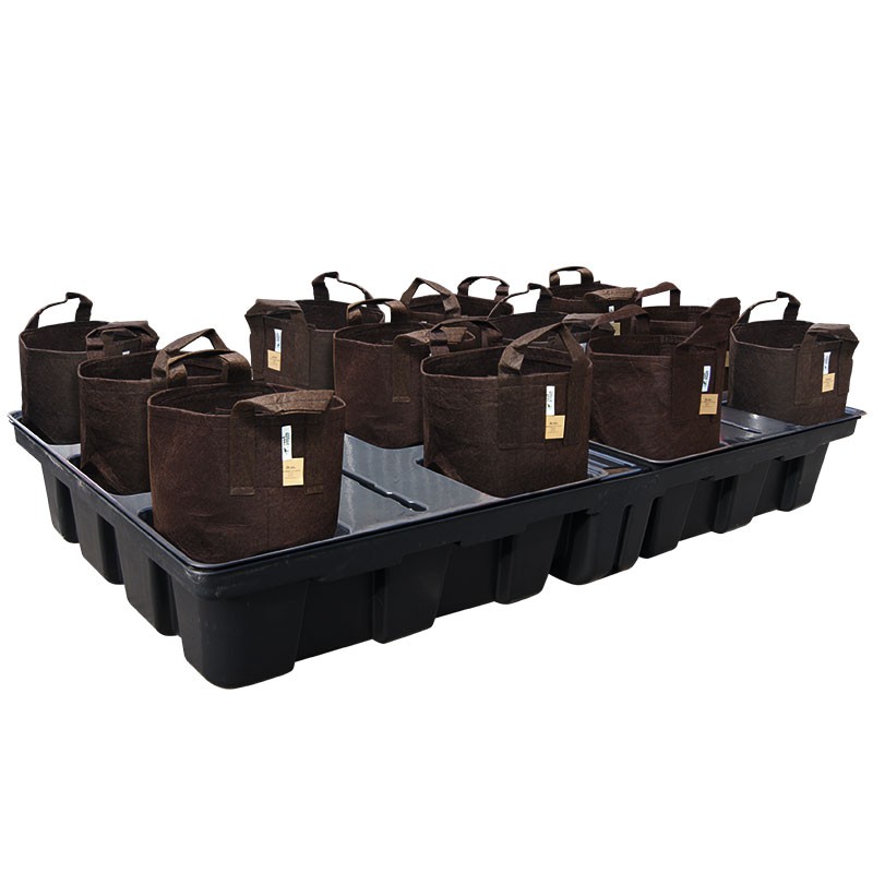 sistema idroponico Platinium Big Pot Pouch terriccio 200-12 - 200x100 cm hydro