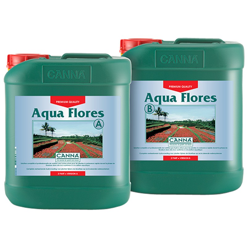 Canna - Aqua Flores 2 x 5L - Engrais de floraison - Hydroponie