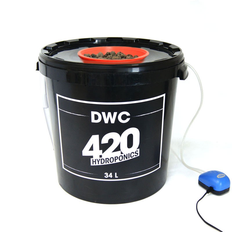 420 HYDROPONICS - DWC 34 L , systeme de culture hydroponique , aéroponique