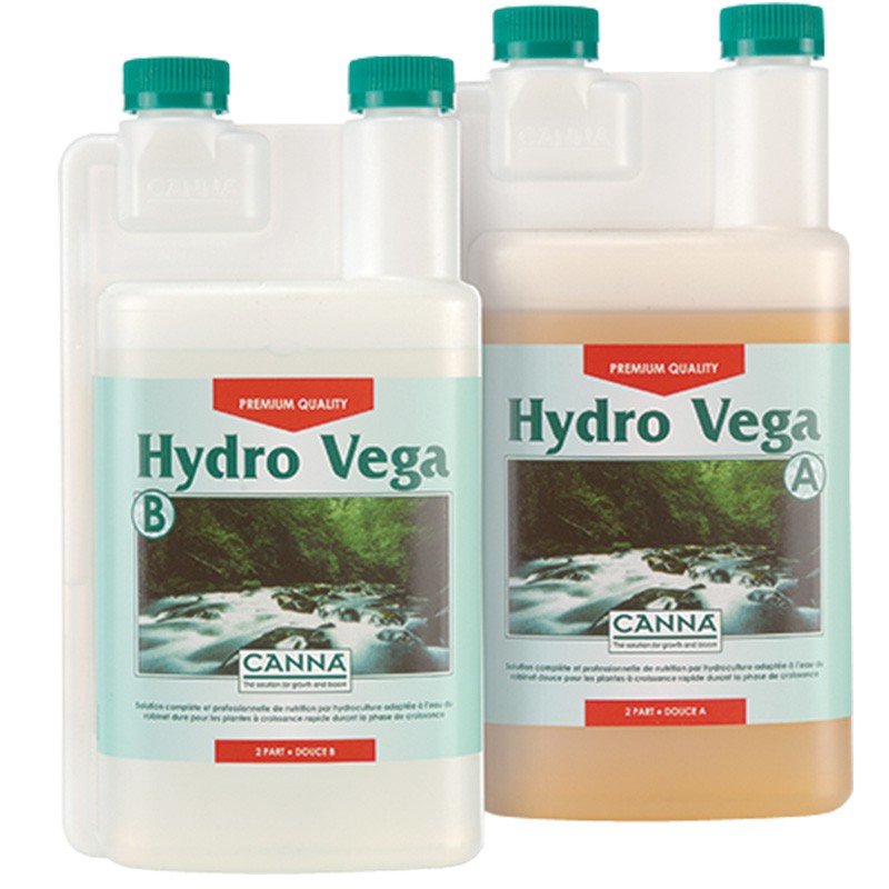 Canna - Hydro Vega 2 x 1L - Engrais de croissance - Hydroponie