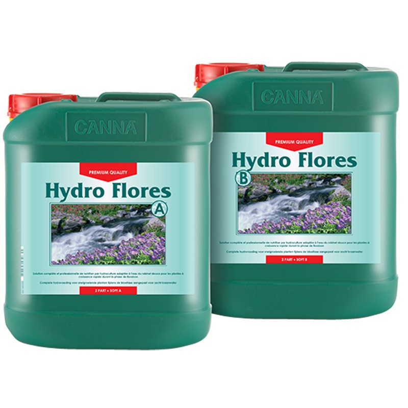 Canna - Hydro Flores 2 x 5L - Engrais de floraison - Hydroponie