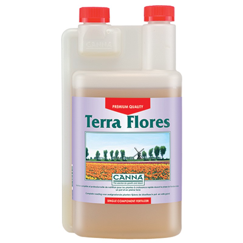 Canna - Terra Flores 1L - Abono para el suelo Floración