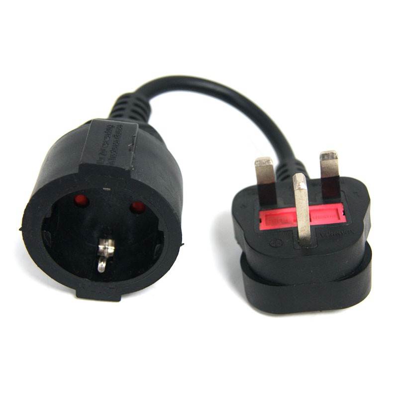 Adaptateur Prise Secteur Europe Femelle / Plug Uk