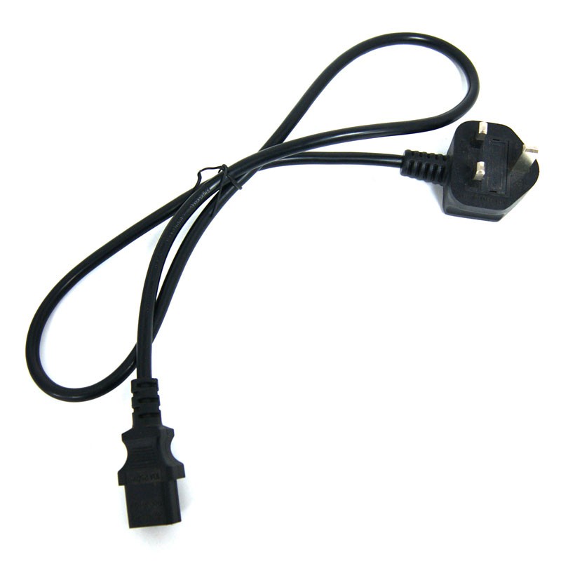 IEC PLUG FEMELLE + câble+ PRISE ANGLAISE (UK PLUG)