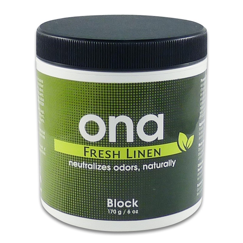 Destructeur d'odeur ONA Fresh Linen Block 170 g