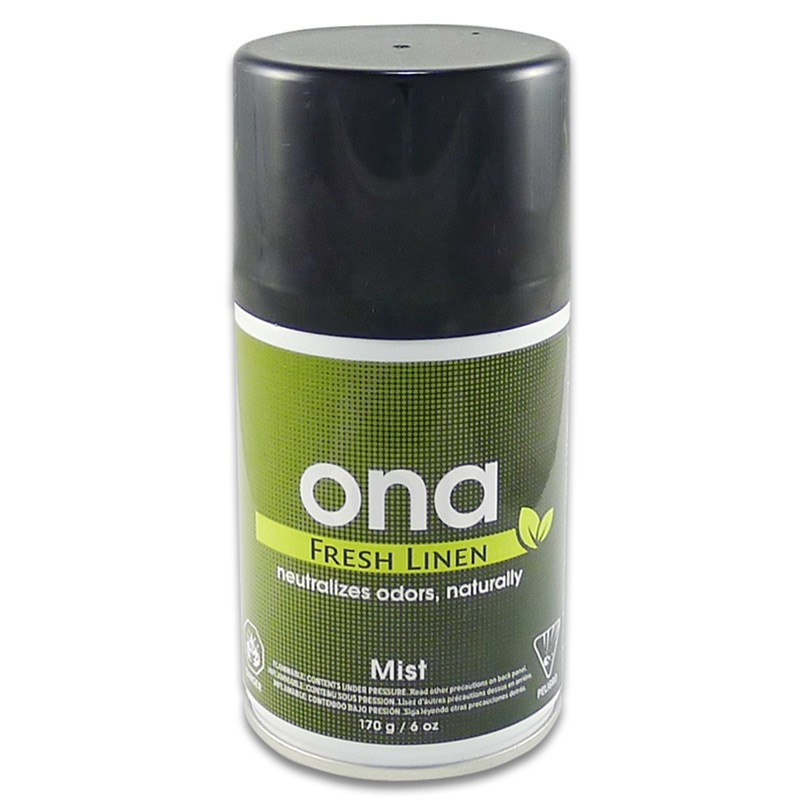 Destructeur d'odeur ONA Fresh Linen Mist 170g